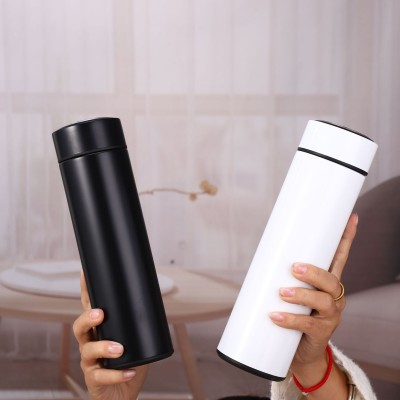 直杯304不锈钢保温杯便携式双层茶水杯带茶漏公司单位商务礼品杯图3