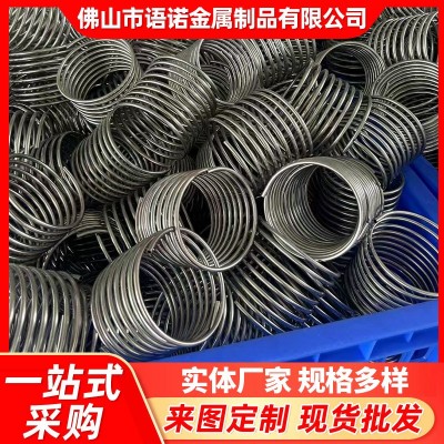 不锈钢盘管弯管加工蛇形U型圆环换热蒸发器螺旋紫铜冷凝蒸汽管图3