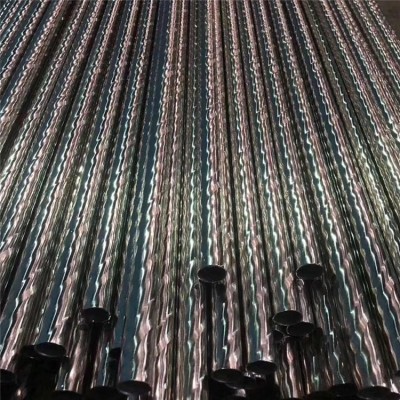 304不锈钢欧式花纹管祥云管回型管波浪楼梯扶手管不锈钢光亮管加图3