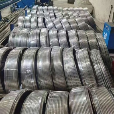 304不锈钢无缝盘管 家用电器换热冷却内套螺旋蛇形盘管弯管图3