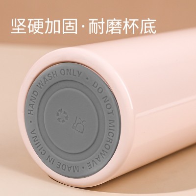 儿童迷你保温杯 不锈钢便携刻字保温杯子可爱日系礼品口袋水杯图2