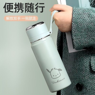 316不锈钢保温杯男女高颜值水杯学生水壶车载泡茶杯子礼品杯批发图2