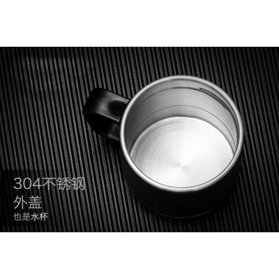 便携不锈钢真空保温杯手提直身高端商务杯中秋节国庆节礼品logo图5