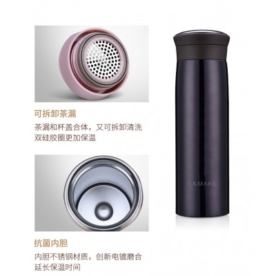 苏泊尔真空不锈钢保温杯高端商务礼品刻字印字礼品保温杯图2