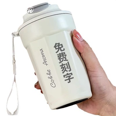 316不锈钢咖啡杯礼品纪念品定制LOGO咖啡高颜值保温杯水 杯八角杯图5