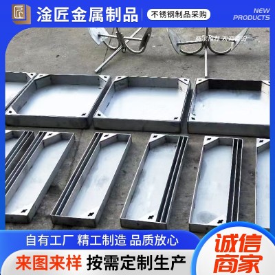 304不锈钢激光切割 折弯焊接加工定/做 不锈钢钣金加工图2