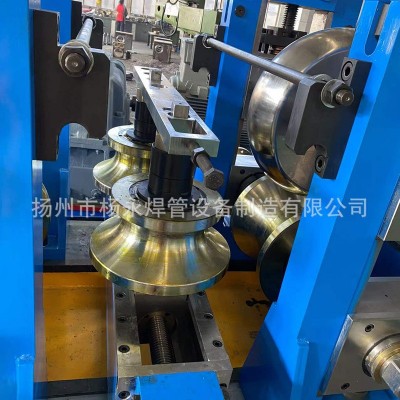 厂家供应不锈钢工业管机组GH219高频直缝焊管机组制管设备流水线图4