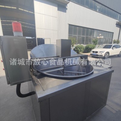 薯条薯塔油炸机流水线 不锈钢土豆片油炸设备 全自动油炸锅图2