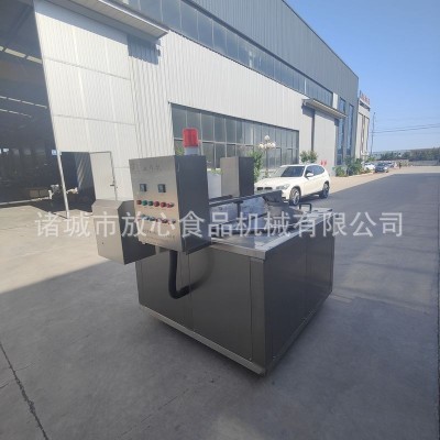 薯条薯塔油炸机流水线 不锈钢土豆片油炸设备 全自动油炸锅图4