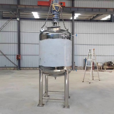 定制不锈钢生物发酵罐自动化加热搅拌罐聚氨酯乳化机实验 室反应釜图3