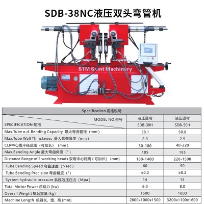 正能38双头弯管机双头液压弯管机不锈钢钢管铁管自动数控折弯机图3