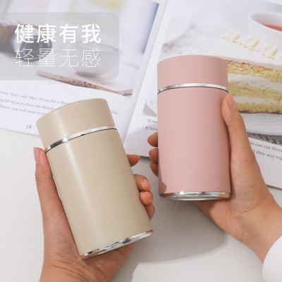 轻奢316不锈钢保温杯女士迷你小巧口袋杯清新燕窝银耳随手杯批发图3