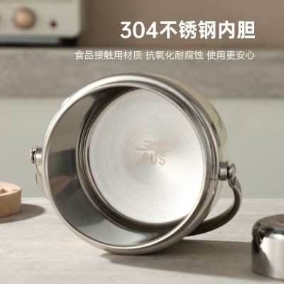 食品级真空饭桶提锅304不锈钢家用多层防漏密封便携便当提桶批发图2