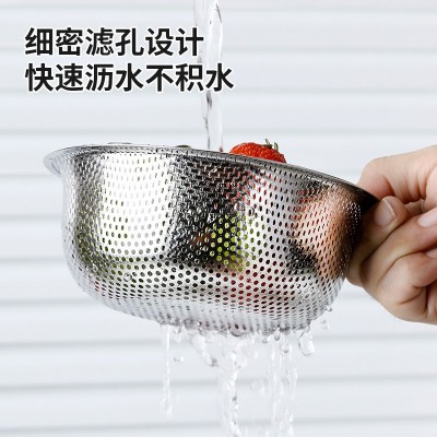天鹅沥水篮不锈钢厨房水槽水龙头挂式免打孔家用创意多功能过滤网图4