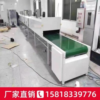 高温电热隧道炉烘干线流水线不锈钢网带烘烤线丝印烤箱烤炉烘干机图2