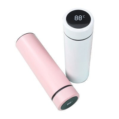 智能温度显示304不锈钢保温杯子男女创意商务水杯温控杯礼品定 制图4