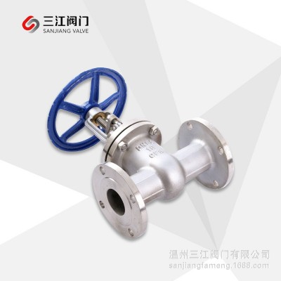 厂家直供Z41W-16P法兰阀门DN15DN50DN80高压水阀304不锈钢闸阀图2
