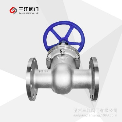 厂家直供Z41W-16P法兰阀门DN15DN50DN80高压水阀304不锈钢闸阀图3