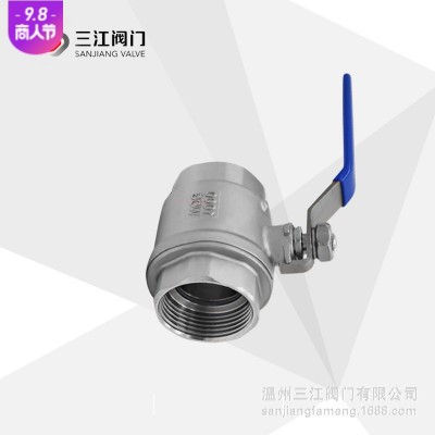 304内螺纹丝扣全通径球阀Q11F-16P自来水开关阀不锈钢两片式球阀图4