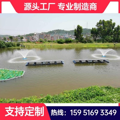 河道增氧机 增氧喷泉泵 不锈钢喷泉曝气泵图2