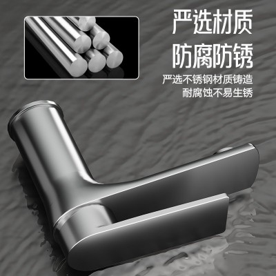 不锈钢水龙头洗手盆洗脸盆卫生间冷热水浴室柜台盆家用台面盆龙头图5