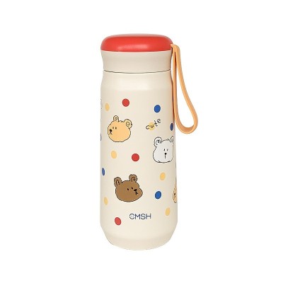 草莓生活保温杯女316不锈钢泡茶水杯带茶隔可爱学生2024新款杯子图4