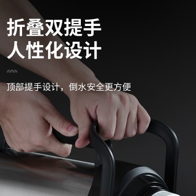 304不锈钢户外保温壶 超大容量真空旅行壶车载保温杯瓶家用热水壶图3