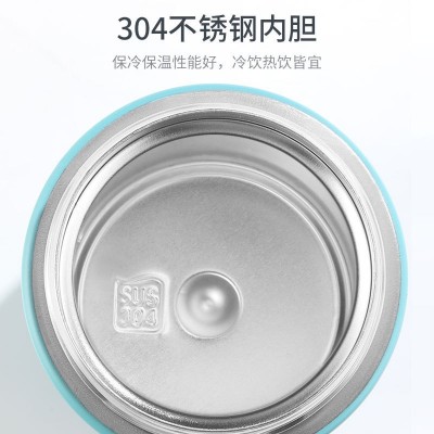 保温杯304不锈钢男女高颜值手提智能弹跳保温杯简约网红不锈钢杯图4