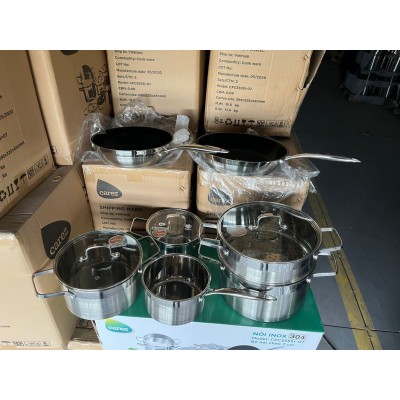 加厚不锈钢锅不粘锅平底锅汤锅奶锅煎锅家用礼品套装批发跨境电商图2