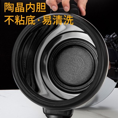 电热双层奶茶桶开水桶不锈钢烧水桶奶茶店保温桶自动加热开水机图3