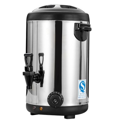 电热双层奶茶桶开水桶不锈钢烧水桶奶茶店保温桶自动加热开水机图5