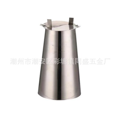 不锈钢压火帽木炭铜火锅拔火冒调节火力火锅帽纯铜火锅烟囱烟筒冒图2
