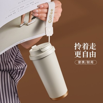 不锈钢咖啡杯保温杯可制定logo图案印字刻字订礼品杯送礼佳品图2