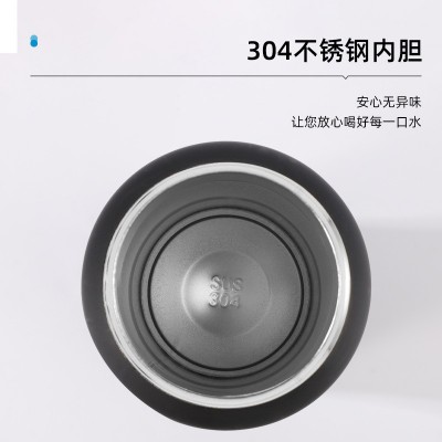 外贸304不锈钢真空保温杯户外登山手提运动水壶收腰吸嘴水杯批发图4