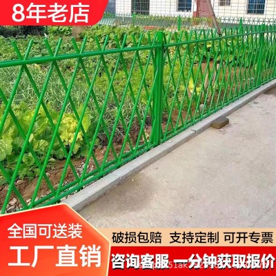 户外栅栏竹篱笆花园围栏插土景观园艺庭院别墅栅栏不锈钢仿竹护栏图5