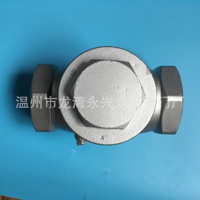 不锈钢 丝扣 卧式止回阀 H14 304材质/201 厂家直供 4分/6分 DN25图3