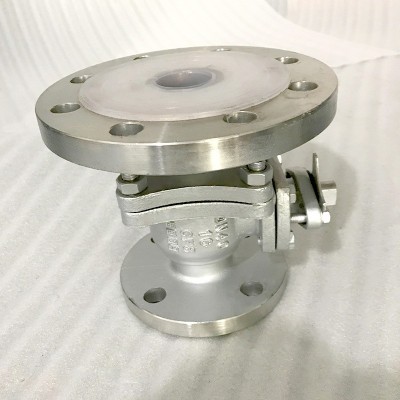 不锈钢衬氟球阀Q41F46-16P钢衬四氟法兰球阀美标手动球阀源头工厂图3
