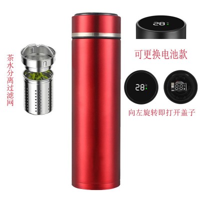 智能水杯温度杯温显316不锈钢保温杯测温杯广告杯子礼品制定logo图2