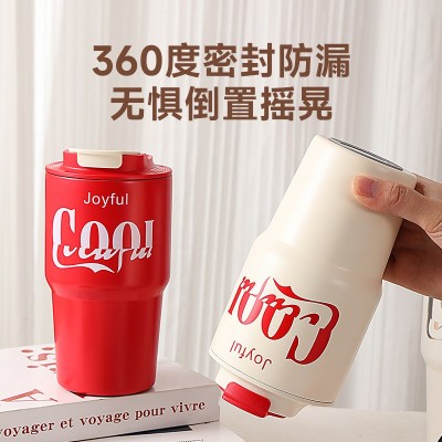 新款316不锈钢保温保冰杯 高颜值随行直饮杯 礼品户外便携水壶图2