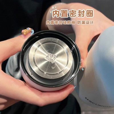 新款316不锈钢保温杯大容量便携手提茶水分离茶杯高颜值汽车杯子图3