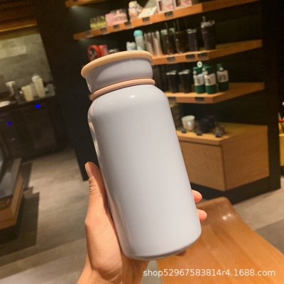 新款日本牛奶不锈钢保温杯304可爱大肚杯学生情侣水杯子儿童礼品图3