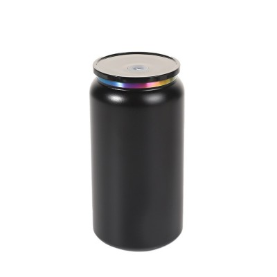 2024热卖跨境304不锈钢真空保温杯喷塑电镀16OZ彩口彩色保温杯图4