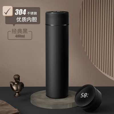 泡茶保温杯车载保温杯显温大容量茶水杯温显水杯保温杯图3