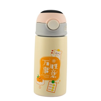 儿童智能保温杯304不锈钢卡通水杯便携吸管杯子高颜值儿童保温杯图5