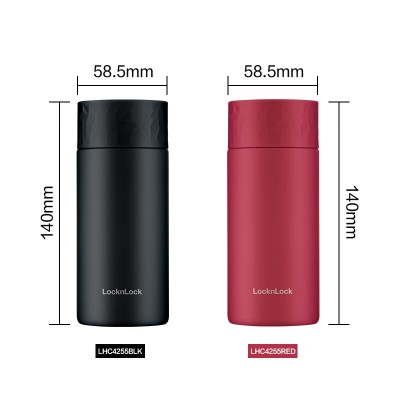 乐扣保温杯口袋简约迷你316不锈钢水杯商用礼品刻字LHC4255随手杯图5