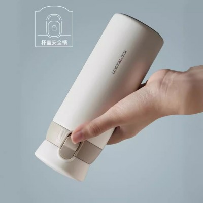 乐扣保温杯316不锈钢憧憬水杯弹跳LHC3240简约时尚可刻字商务杯子图4