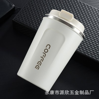 现货批发304不锈钢二代咖啡杯真空办公杯户外休闲车载保温水杯图2