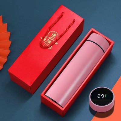 304不锈钢保温杯智能显示温度水杯测温直杯礼品LED批发杯子定 制图2