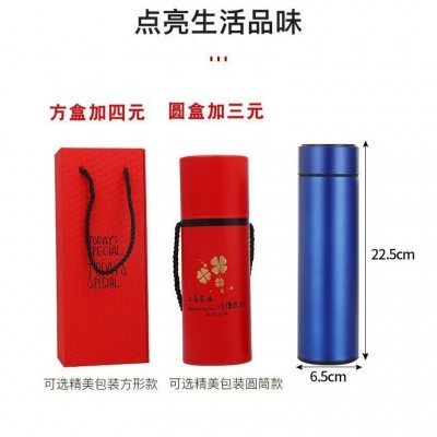 304不锈钢保温杯智能显示温度水杯测温直杯礼品LED批发杯子定 制图5