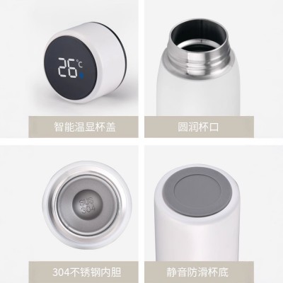 Tokidoki不锈钢智能真空保温杯LED显示测温简约便携男女礼品水杯图3